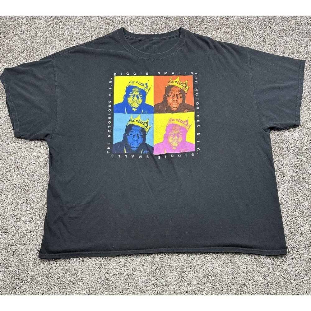 The Notorious B.I.G Biggie Smalls Shirt XL Pop Art Rap Hip Hop Graphic Tee